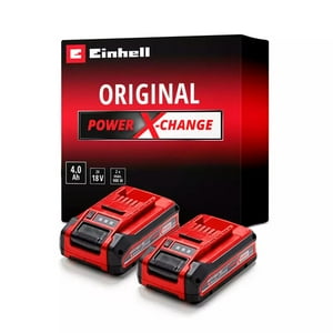 Twin Pack 2 Baterias 4,0 Ah 18V Einhell Pxc Plus Rojo