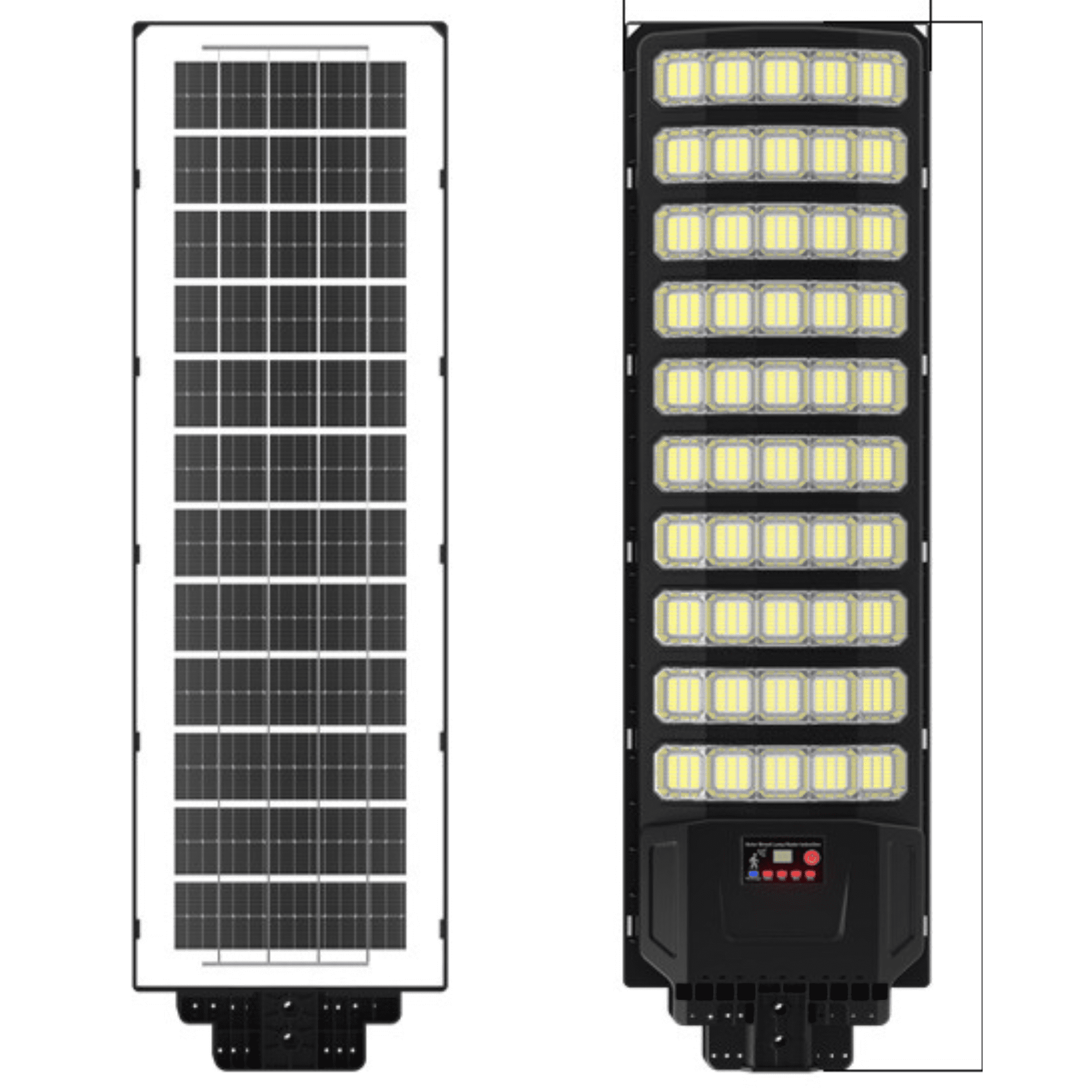 Genérico - Foco Led Solar De Potencia Extrema 3000w Iluminación Pública