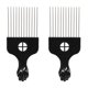 thumbnail image 1 of Unique Bargains 2 piezas Peine de Metal para Cabello Peine Africano para Cabello Afro Peine para Mujeres y Hombres 6.61"x2.83", 1 of 7