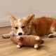 thumbnail image 4 of Squeaky Dogs Toy Durable Stuffed Dogs Toy Plush Dogs Toy For Aggressive Chewers Teething Toy, 4 of 4