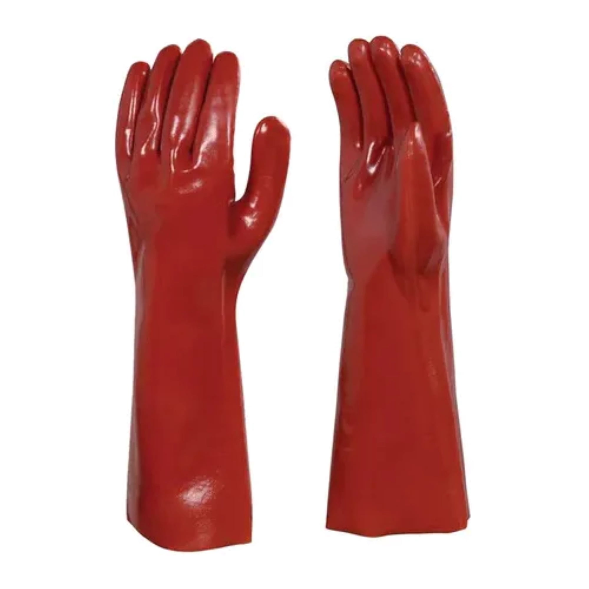 Metalfer - Guante Pvc Rojo 14 Pulgadas