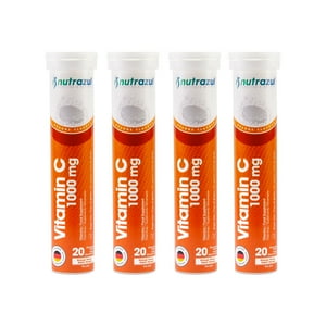 Nutrazul - Vitamina C 1000 Mg -Pack 4 Unidades