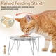 thumbnail image 2 of Cuencos de comida para gatos Wellbro de acero inoxidable, 250 ml (2 platos), 2 of 6
