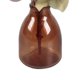 thumbnail image 3 of Flor Artificial Peonía Flora Bunda Home Decor, 14 in, Jarrón de Vidrio, 3 of 3