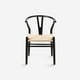 thumbnail image 4 of Silla Wishbone Madera Negro, 4 of 6