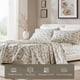 thumbnail image 3 of Juego de sábanas de franela Comfort Spaces, tamaño completo, gris Woodland Toile, 3 of 9