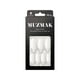thumbnail image 1 of - Uñas Press On Triple White Almond 36 U., 1 of 2