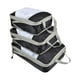 thumbnail image 5 of Compresión Equipaje Embalaje Organizador Bolsas Accesorios De Viaje Negro, 5 of 5