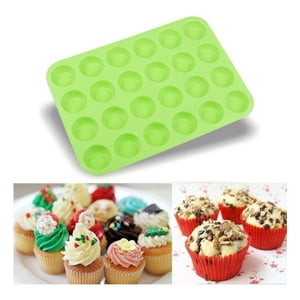 Genérico - Molde Cupcakes 24 Mini Cupcakes Molde Para Tortas Reposteria