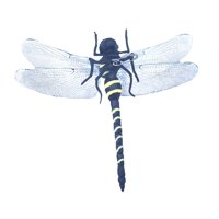 Ioensy - Figura De Libélula, Manualidades Repelentes De Moscas, Figura De Libélula Realista Para Árboles Con Alfileres