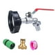 thumbnail image 3 of Adaptador De Tanque IBC Resistente Con Conector Rápido Para Conexión De Manguera De Jardín, Boquilla De Latón, 3 of 5