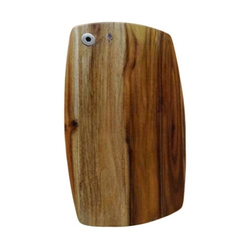 Tabla rustica de picar forma ovalada 33 x 20