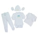 thumbnail image 1 of Ajuar Bebe 5 piezas, Talla 2, 3 a 6 meses, 1 of 3