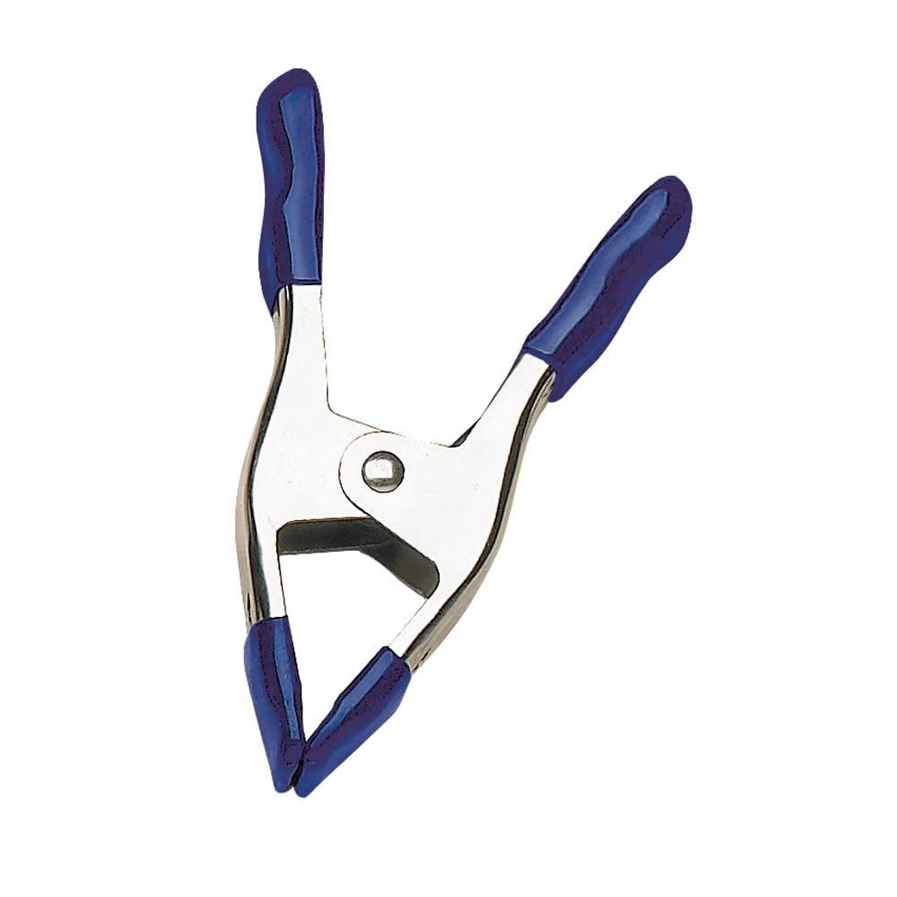 Abrazadera De Resorte Irwin Quick-grip De Metal De 1 Pulgada (222601), Azul