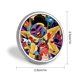thumbnail image 2 of Moon Girl-Theme Round Button Badge: Premium Metal Construction, Ideal for High-End Events 2.8 cm, 2 of 6
