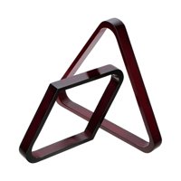 Ioensy - Juego De 2 Soportes Planos Para Bolas De Billar, Soporte Para Diamantes, Accesorio Para Soporte Triangular, Rojo Snooker