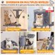 thumbnail image 4 of Rascadores Para Gatos Torre Juguetes 138cm Marengo, 4 of 7
