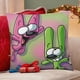 thumbnail image 4 of Hoops y Yoyo Fundas de almohada de terciopelo con tema, regalos de funda de almohada, decoración para el hogar, cojín de lanzar, regalo de cumpleaños para fans y parejas.66*66cm., 4 of 6