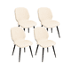 thumbnail image 1 of Pack 4 Sillas De Comedor Con Tapiz Lino Gabriel Beige, 1 of 3