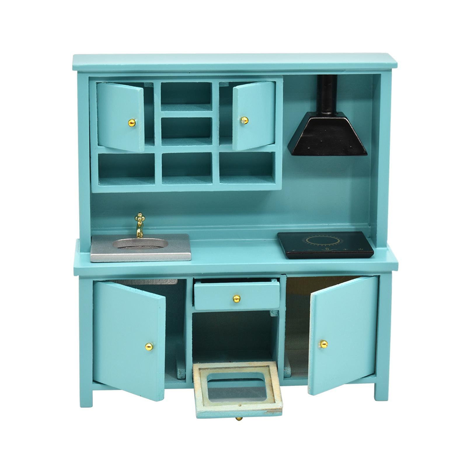 Bothyi - Muebles De Casa De Muñecas Accesorios De Cocina De Casa De Muñecas Madera Para Regalo Juego De Roles