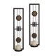 thumbnail image 3 of Juego de 2 apliques de pared Danya B de metal de estilo antiguo para el hogar, 3 of 9