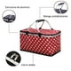 thumbnail image 3 of Bolso Termico Plegable Puntos Rojos Cooler Canasta Picnic, 3 of 6