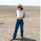 thumbnail image 3 of Sombrero de Sol Barcelona de Paja - American Hat Makers - Color Beige, UPF, 3 of 9
