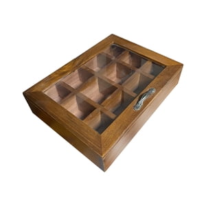 Bothyi - Gabinete De Almacenamiento De Madera, Caja De Presentación De Escritorio Duradera Para Armario, Baño, Estilo B