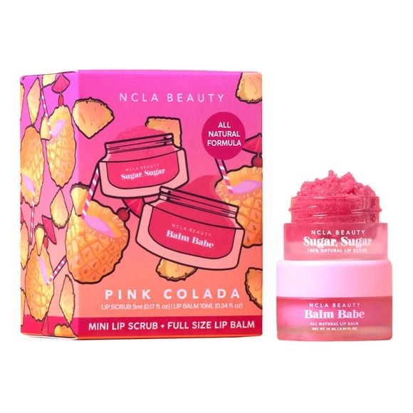 Set De Cuidado Labial Pink Colada Vegano 2 Piezas