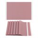 thumbnail image 1 of REGALWOVEN Manteles Individuales Juego de 6 Manteles para Decoración de Mesa de Comedor de Cocina Lavables Resistentes al Calor Manteles Limpiables Rosa 18*12in, 1 of 7
