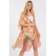 thumbnail image 2 of Kimono De Tacto Sedoso Con Estampado Abstracto En Dos Tonos, 2 of 4