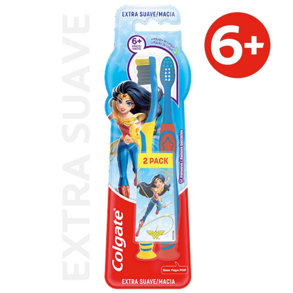 Colgate - Cepillo De Dientes Batman Wonder Woman