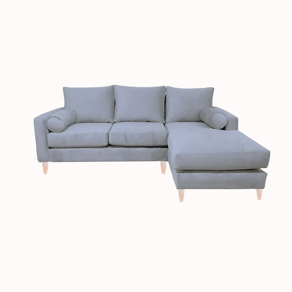 Seccional Indu Derecho Chenille Gris