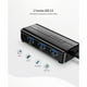 thumbnail image 2 of Hub Usb-a 3.0 / 3usb-a 3.0 + Rj45 Gigabit Negro 20265, 2 of 2