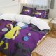 thumbnail image 1 of Purple Black Coraline Comforter Set Soft 3 Pcs Twin Bedding Sets Thicken for All Season, 1 of 5