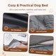 thumbnail image 4 of Cama ortopédica para perros Comfort Expression mediana, impermeable, gris, 4 of 8