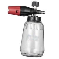 Ioensy - Botella Profesional De Lavado De Lanza De Espuma Para Nieve 1000Ml Para Lavado De Ventanas De Automóviles Transparente