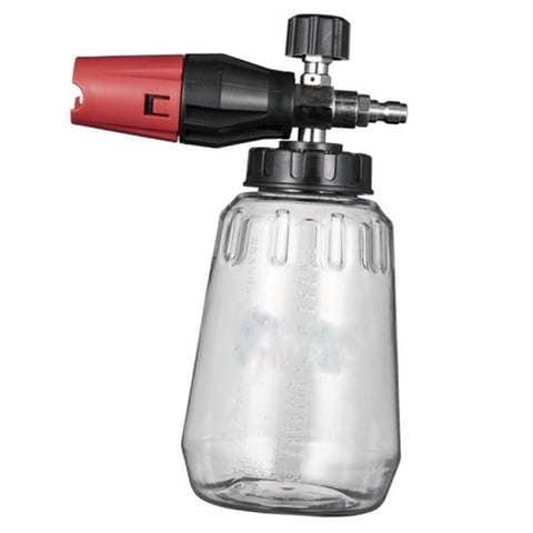 Ioensy - Botella Profesional De Lavado De Lanza De Espuma Para Nieve 1000Ml Para Lavado De Ventanas De Automóviles Transparente