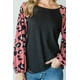 thumbnail image 3 of Top Color Block Con Escote Redondo Y Estampado Animal M, 3 of 4
