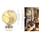 thumbnail image 2 of Arco World Globe Exerz 12 de metal envejecido con base de color bronce, 2 of 9