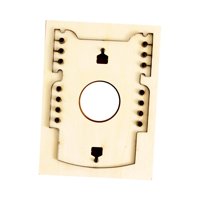 Magideal - Cuero Troquelado Molde Accs Decoración Costura Herramienta Plantilla Reutilizable Durable Diy Monedero Troquelado Para El Hogar Máquina Troqueladora