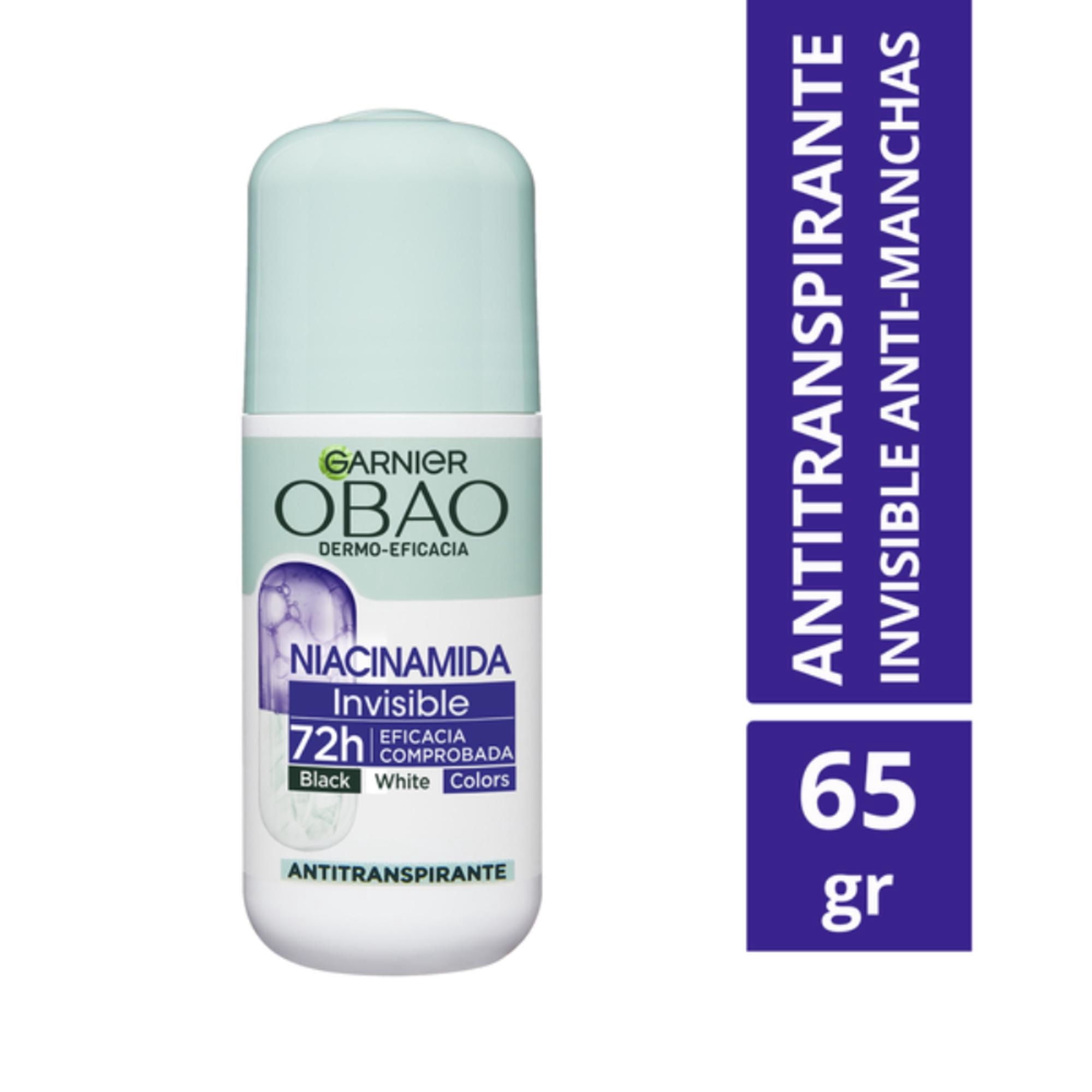 Desodorante Roll On Garnier On Dermo-eficacia Niacinamida Mujer
