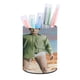 thumbnail image 1 of Breaking Bad-theme Cylinder Pen Holder Pencil Organizer with Flannel Lining PVC Leather Material Cardboard Base for study work 10*8CM, 1 of 6