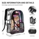 thumbnail image 3 of Talking TomMochila transparente temática, resistente y duradera, bolsa see-through para trabajo, deporte, universidad y viaje, 31 × 43 cm, 3 of 6