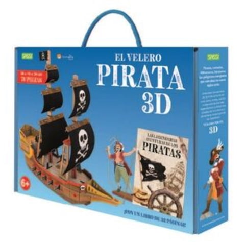 Manolito Books - Libro Barco De Piratas 3 D