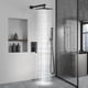 thumbnail image 2 of Aolemi Shower Faucet Set with Handheld Matte Black 8 Inch Head, 2 of 3