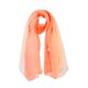 thumbnail image 1 of INSPIRE CHIC Bufanda de Regreso a Clases para Mujer Chiffon Sedoso Color Gradiente Ligero Envolvente Largo Chal Naranja, 1 of 7
