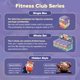 thumbnail image 3 of Figura de juguete TOYZERO+ Lulu Piggy Fitness Club - Caja individual, 3 of 7