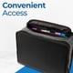 thumbnail image 3 of Carpeta con cremallera Case-it Mighty Zip Tab School D-146, color negro azabache, 3 of 4