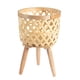 thumbnail image 1 of Maceta Tejida A Mano, Cesta De Almacenamiento De Ropa Para Macetas De Balcón, Césped De Patio, 1 of 5